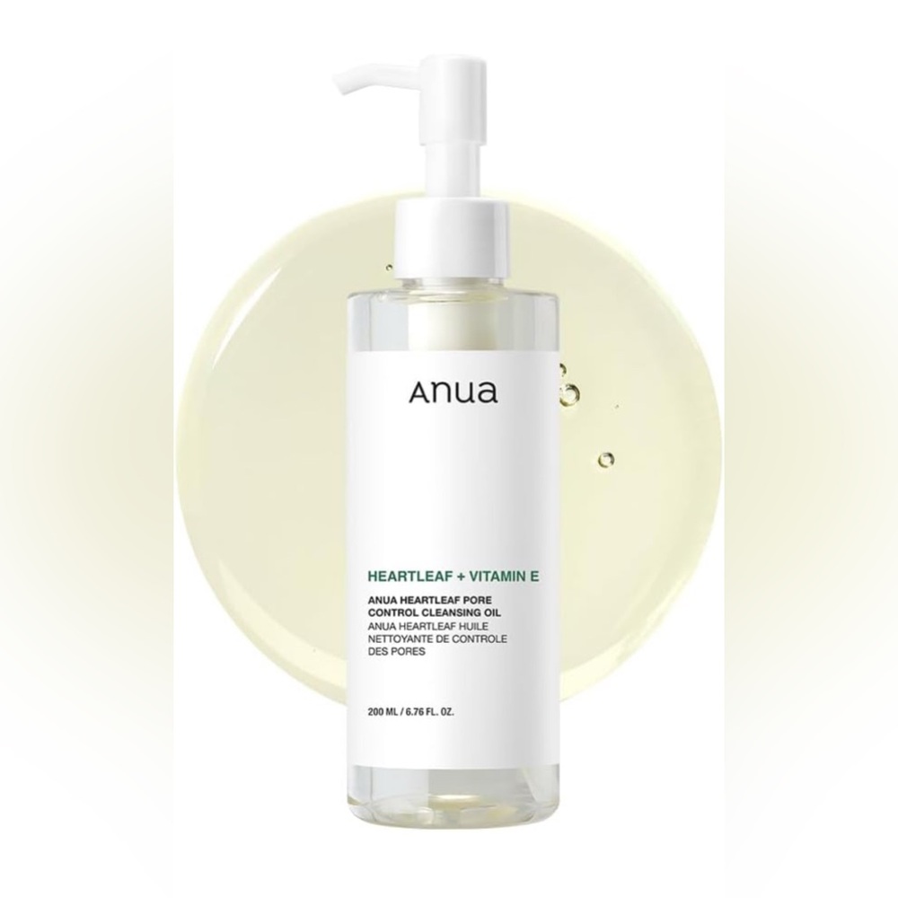 Anua Heartleaf Pore Control Cleansing Oil, Oil Cleanser for Face